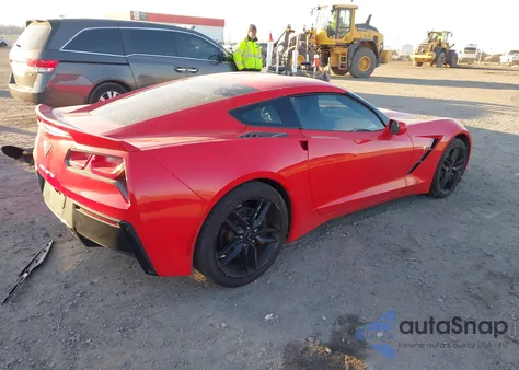 2016 Chevrolet Corvette Stingray Z51 из США, поврежденный, VIN 1G1YM2D70G5100437